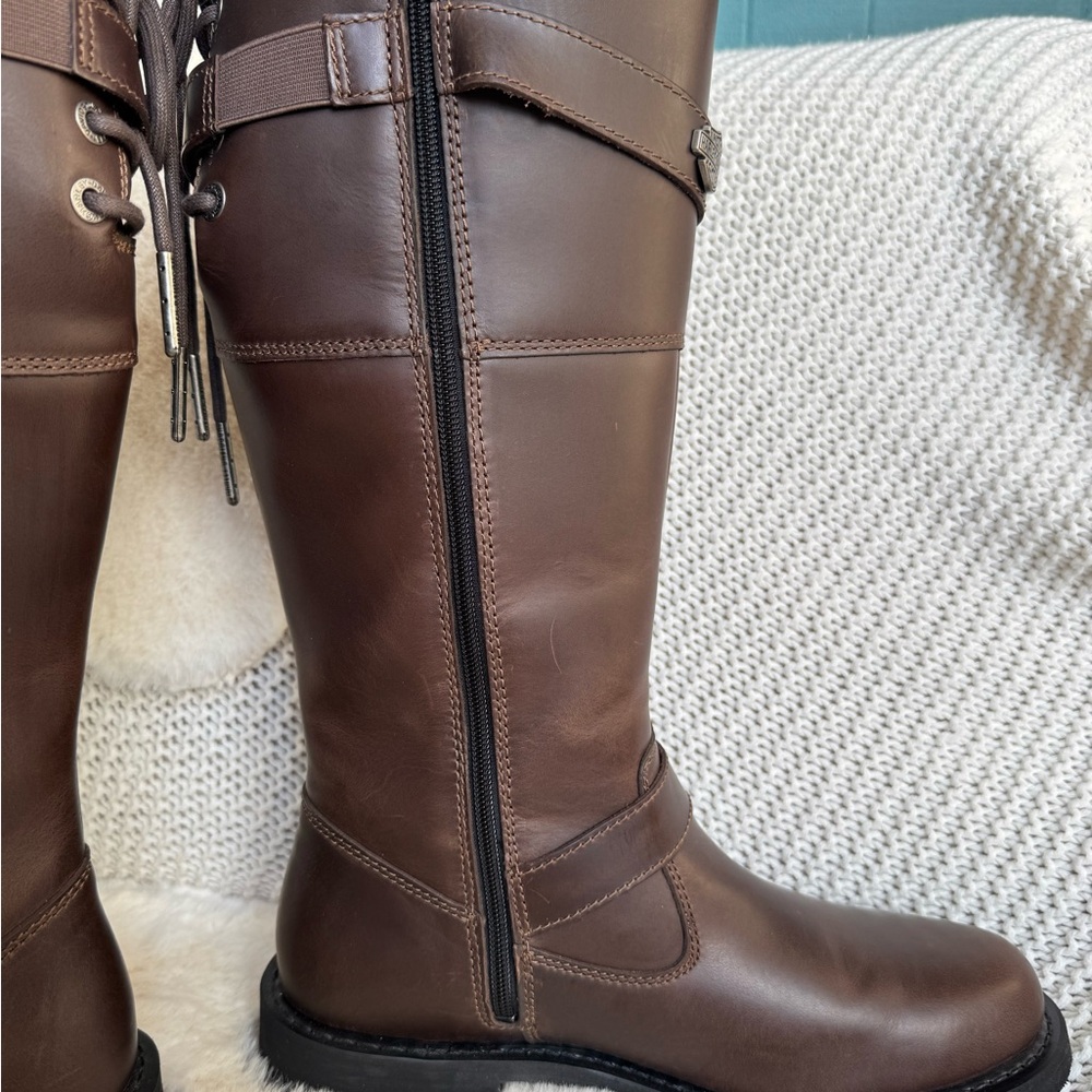 Harley-Davidson® Women's Kirtland Ride Brown Motorcycle Boots D87307 - Picture 4 of 13